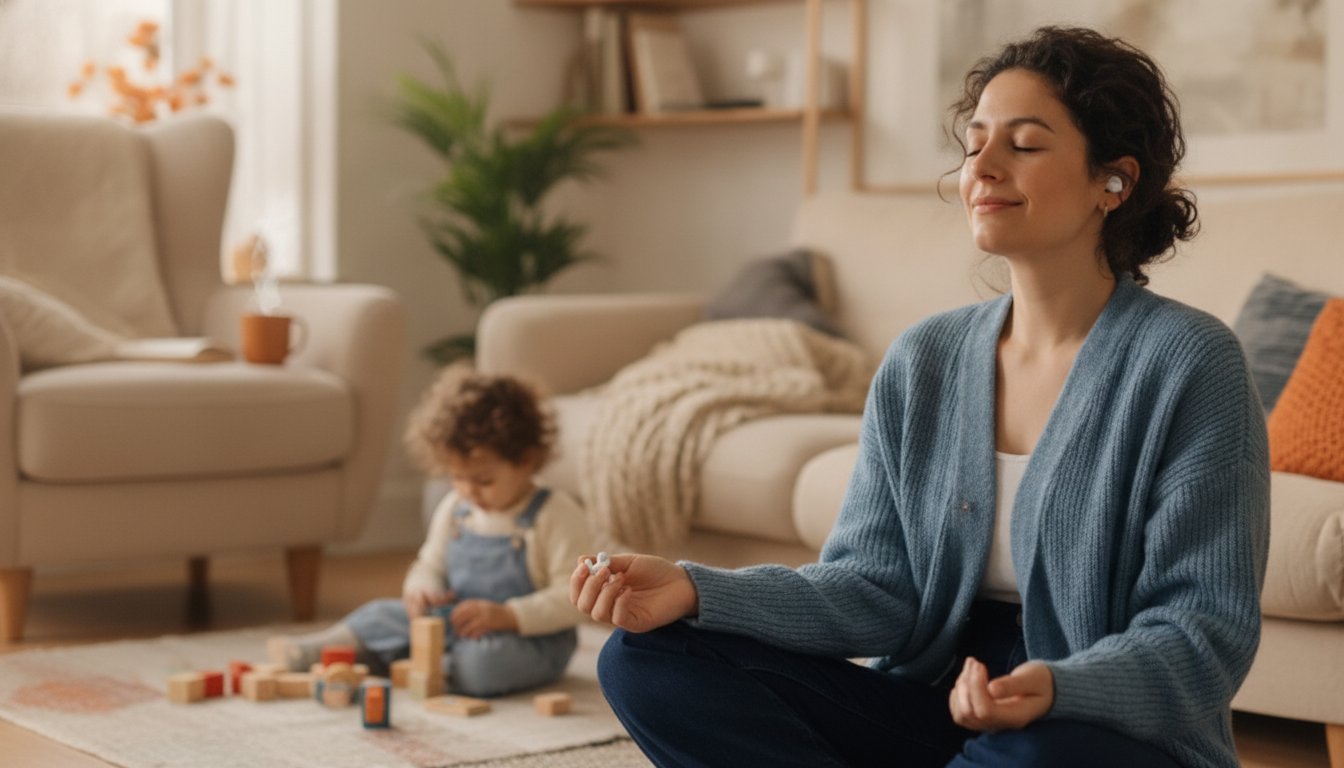 5-Minute Audio Reset for Exhausted Parents (3-in-1)