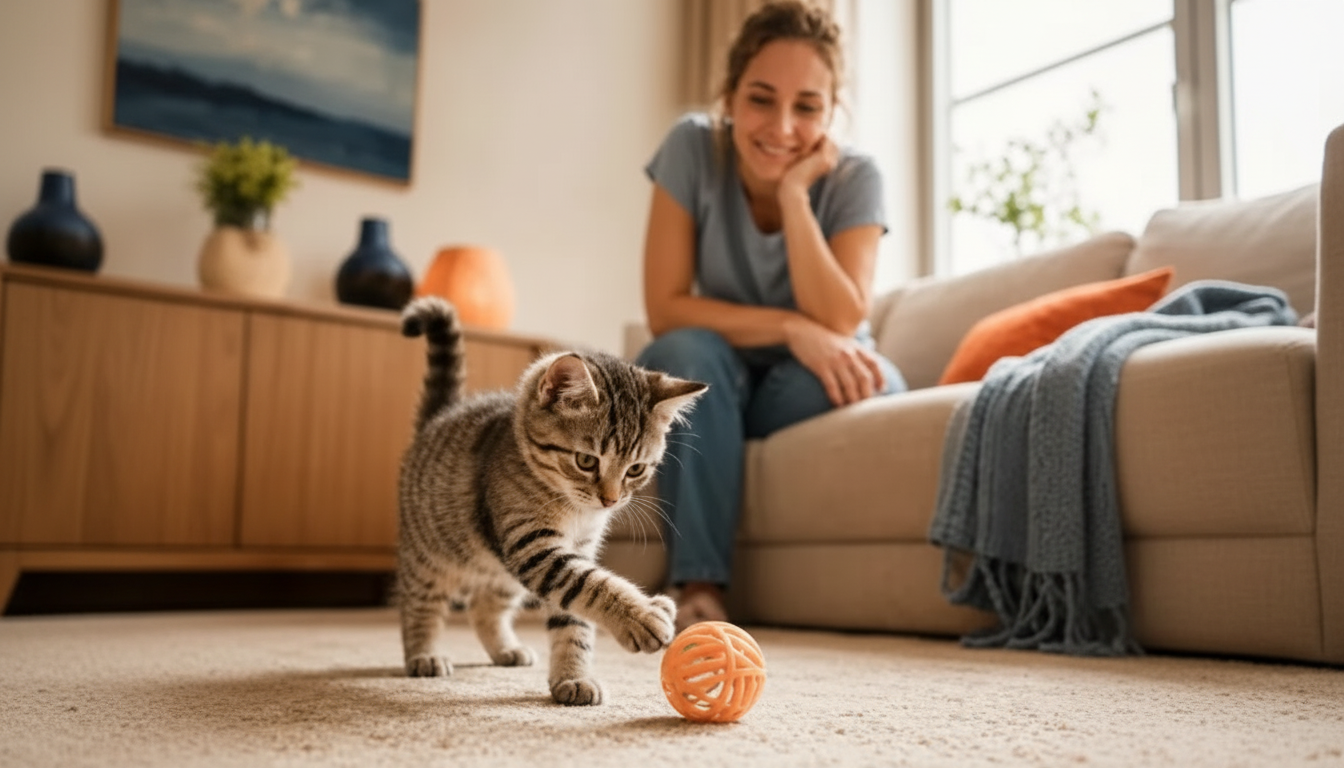 Indoor Cat Enrichment: DIY Toys, Puzzles & Play Plan