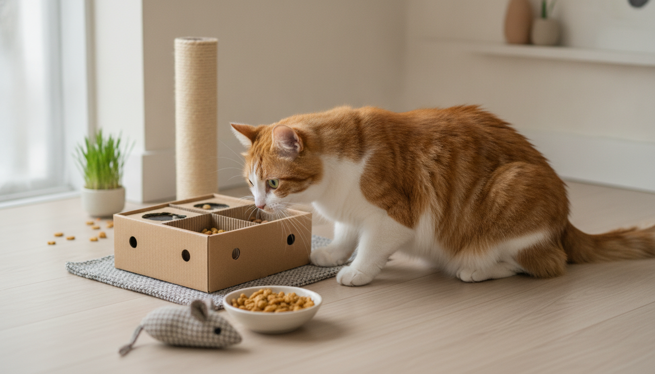 Easy Cat Enrichment Ideas for Indoor Cats